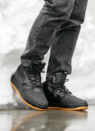 Nike lunar force 1 duckboot хутро