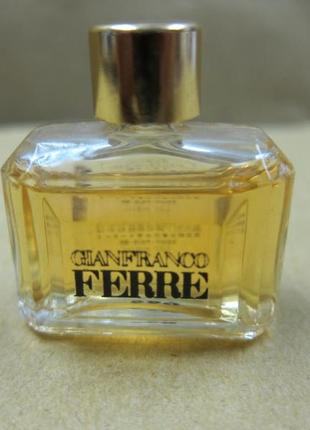 Eau du matin gianfranco ferre parfum, винтаж, редкость, миниатюра1 фото