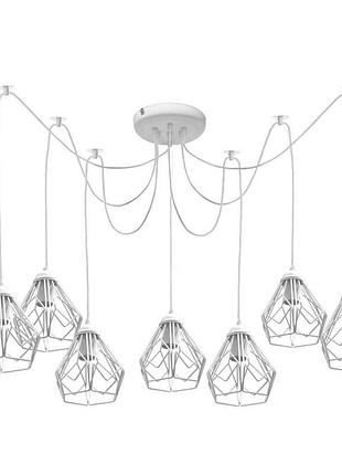 Люстра паук на 7 ламп milan nl 538-7 w msk electric