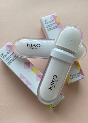 🌿 kiko milano 🌿 блиск для губ з ефектом збільшення