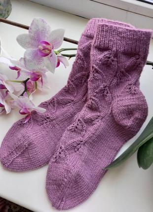 Носки, ручная работа.