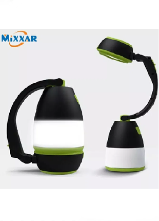 Мультифункціональна лампа-ліхтар/powerbank mixxar
