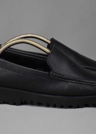 Viamercanti loafer vibram туфли мокасины лоферы угги зимние женские кожаные овчина цигейка 39 р/25 см