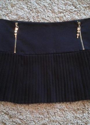 Черная мини юбка турция