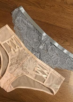 Кружевные трусики р. 38-40 ( набор 2 шт )
