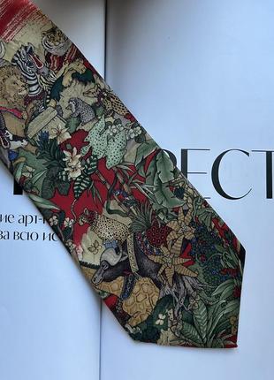 Vintage silk tie weller am theater  essen вінтажна шовкова краватка