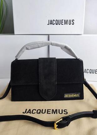 Сумка замшевая люкс в стиле jacquemus