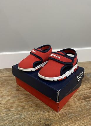 Аквашузы сандалии reebok 22р. wave glider ii infants