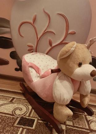 Ведмедик - крісло -гойдалка