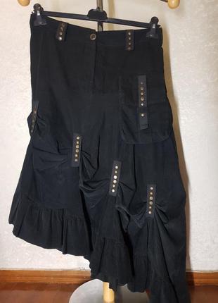 Rinascimento длинная вельветовая юбка италия1 фото