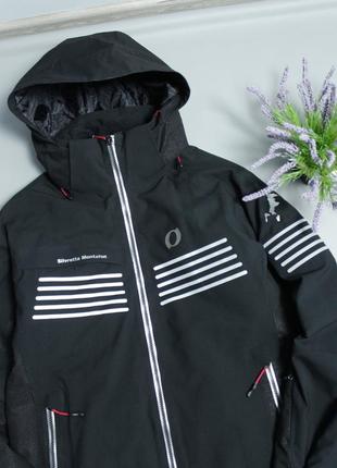 $420 onyone японська водонепроникна куртка гірськолижна терморегулююча arcteryx norrona the north face m l чорна зимова водовідштовхуюча gore-tex7 фото