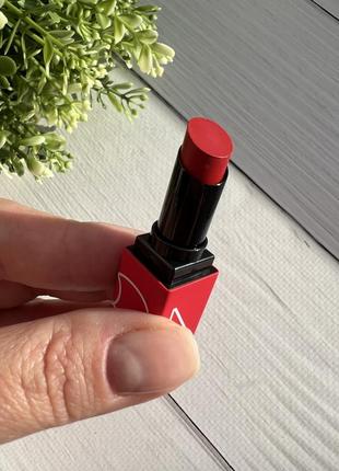 Nars powermatte long-lasting lipstick 💄 перманентная матовая помада1 фото