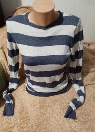 Полосата кофтинка / светр / кофта