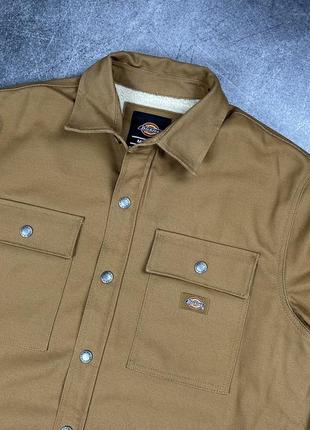 Dickies duck canvas shacket теплий коуч куртка утеплена4 фото