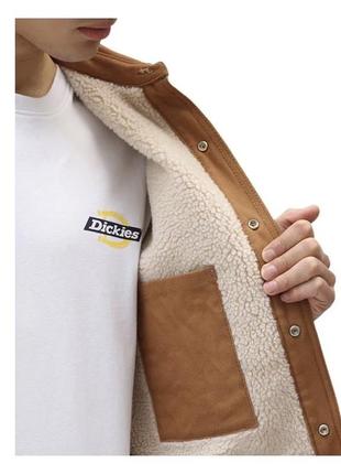 Dickies duck canvas shacket теплий коуч куртка утеплена9 фото