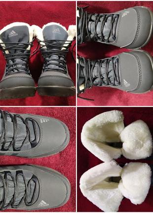 🤩👍качество!высокие зимние кроссовки, ботинки,дутики от бренда "adidas"7 фото