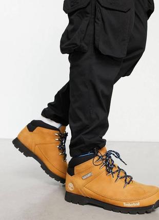 Оригінальні чоловічі черевики timberland «euro sprint mid hiker »