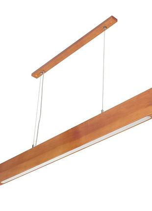 Підвісний лінійний світильник медовий avaton #1003/1 forest-36w 4000k 120 см (бук)