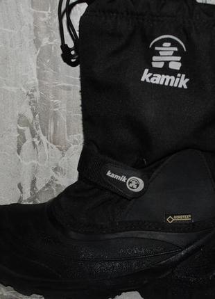 Зимние сноубутсы kamik gore tex 35 р5 фото