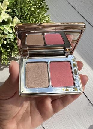 Natasha denona mini blush glow duo 🩷 палетка для обличчя : рум’яна + хайлайтер2 фото