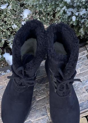 Rohde німеччина зручні теплі чоботи дутіки снігоходи жіночі 38р.8 фото
