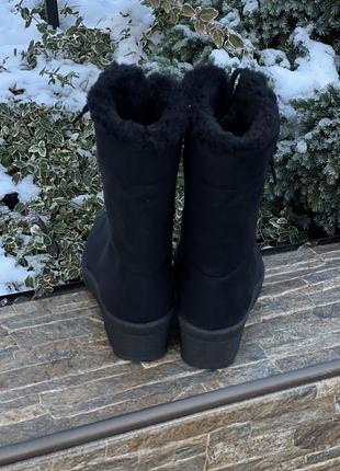 Rohde німеччина зручні теплі чоботи дутіки снігоходи жіночі 38р.9 фото
