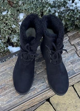 Rohde німеччина зручні теплі чоботи дутіки снігоходи жіночі 38р.4 фото