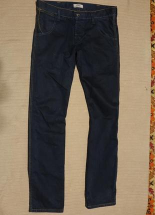 Прямые классические джинсы цвета деним wrangler blue broken twill denim vintage jeans 32/34