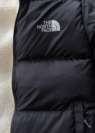 Женская двухсторонняя пуховая куртка the north face8 фото