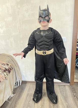 Карнавальный костюм бэтмен герогимы marvel 9 10 лет супергерой