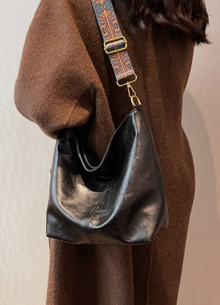 Вінтажна жіноча сумка через плече4 фото
