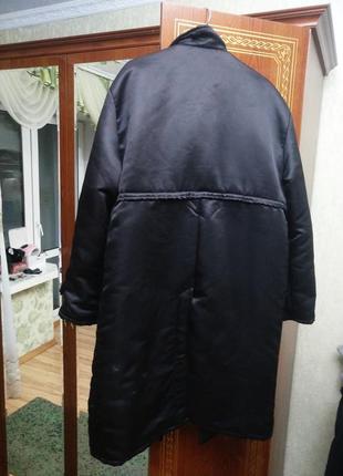 Супер стильное пальто пуховик с отливом3 фото
