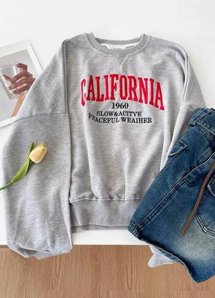 Світшот із принтом "california"💞♥️питайте наявність перед замовленням!❤️3 фото
