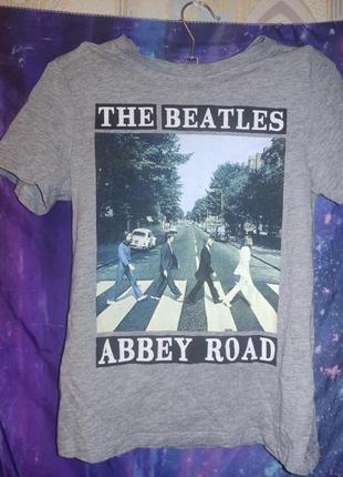 Футболка детская the beatles abbey road