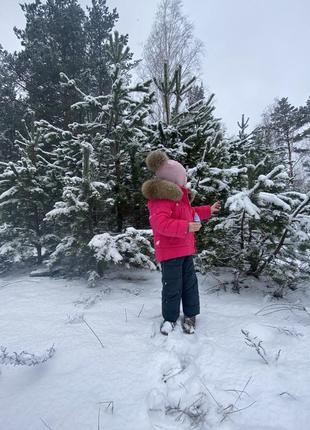 Теплий зимовий комбінезон