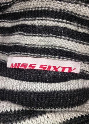 Miss sixty italy 🇮🇹 вовняний светр з відкритою спиною 44-48 розмір3 фото