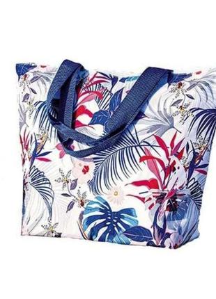 Сумка пляжна , сумка для покупок ів роше/ ив роше/ yves rocher  пляжная сумка/ сумка для покупок