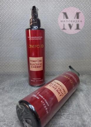 Новинка. парфюмированный лосьон для тела electric cherry