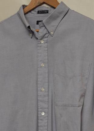 Gant рр xxl  pin point oxford 2x2 cotton рубашка из хлопка5 фото