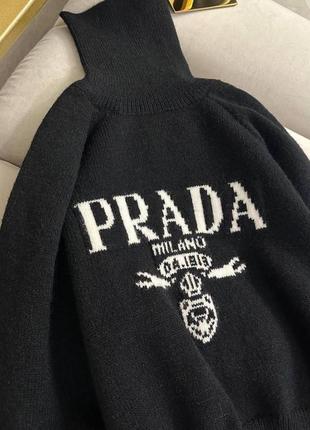 Укороченный свитер lux в стиле prada8 фото