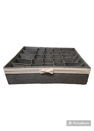 Тканинний органайзер для зберігання білизни