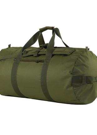 Сумка-рюкзак штурмовая на 100 л. военная для всу khaki баул тактический армейский универсальный1 фото