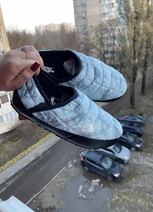 Теплые мюли валянки the north face mule🥹