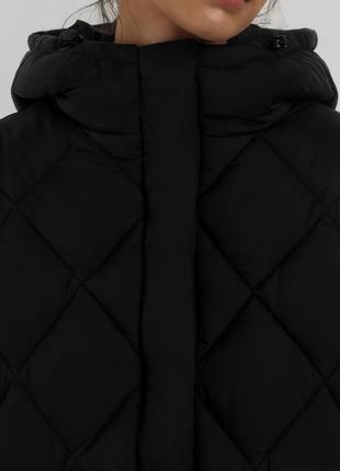 Куртка quilted с капюшоном2 фото
