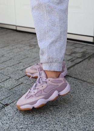 Кросівки yeezy 500 soft vision ( violet )  кроссовки3 фото