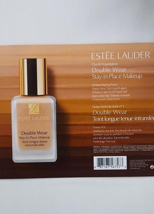 Набір пробників тонального estee lauder  double wear2 фото