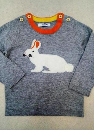 Светр з кроликом mini boden