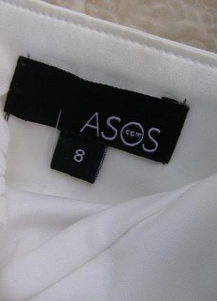 Asos платье белого цвета 34-размер5 фото