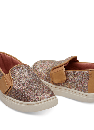 Toms 10011487 испадрильи слипоны туфли кеды блестящие 12.5-13 см
