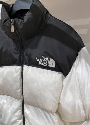 Куртка the north face 700 white6 фото